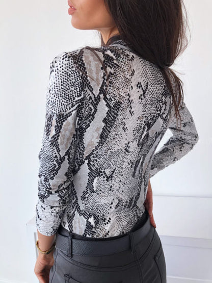 LeRoxy Trui | Stijlvolle Trui met Dierenprint voor een Fashionable Look
