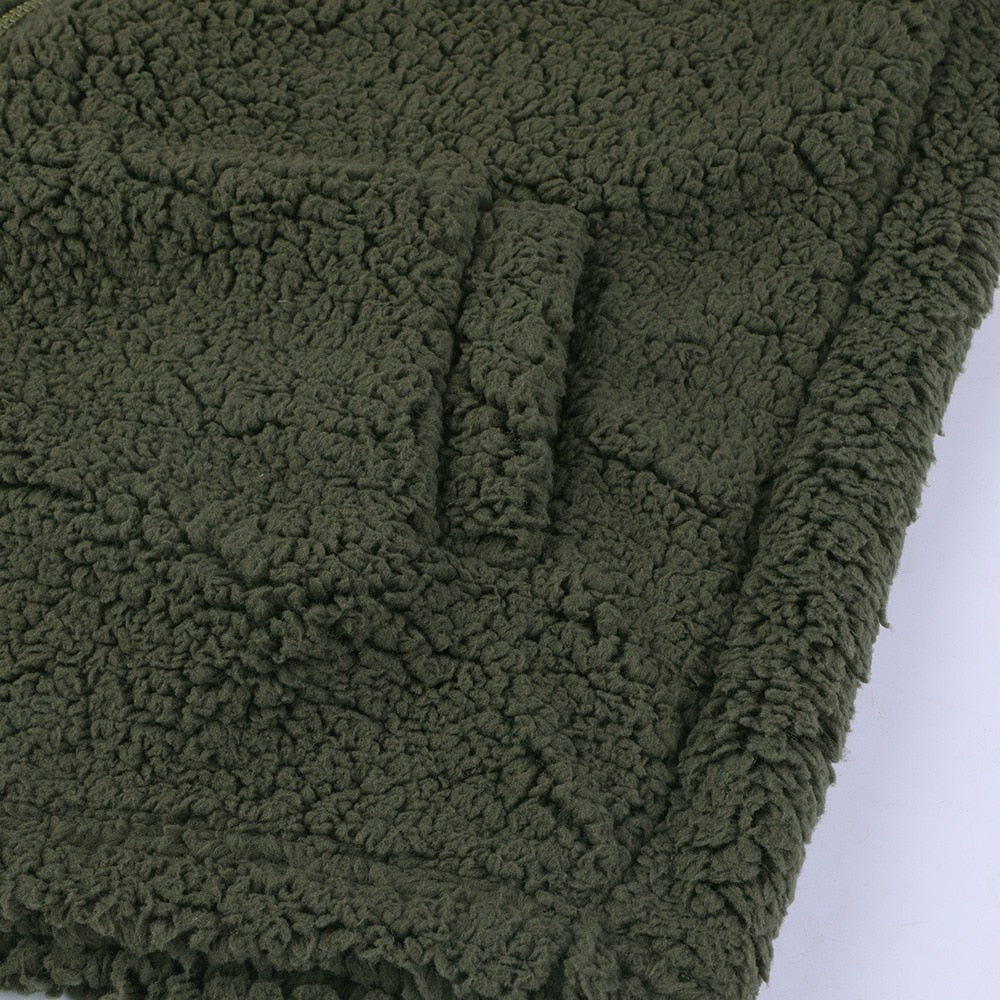 LeRoxy | Teddy Capuchon Vest voor Dames | Super Zacht & Warm Fleece Jas