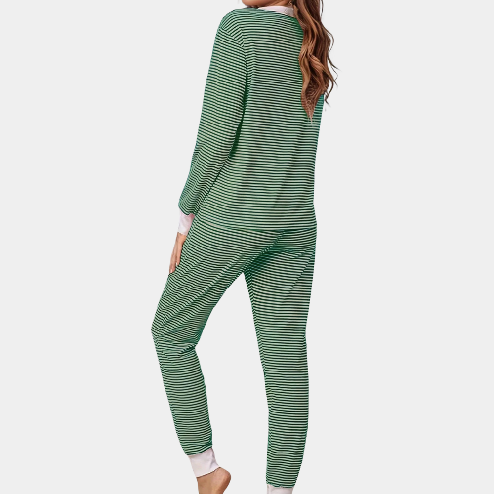 LeRoxy | Trendy Pyjamaset voor Dames - Comfortabel & Stijlvol voor Elke Nacht