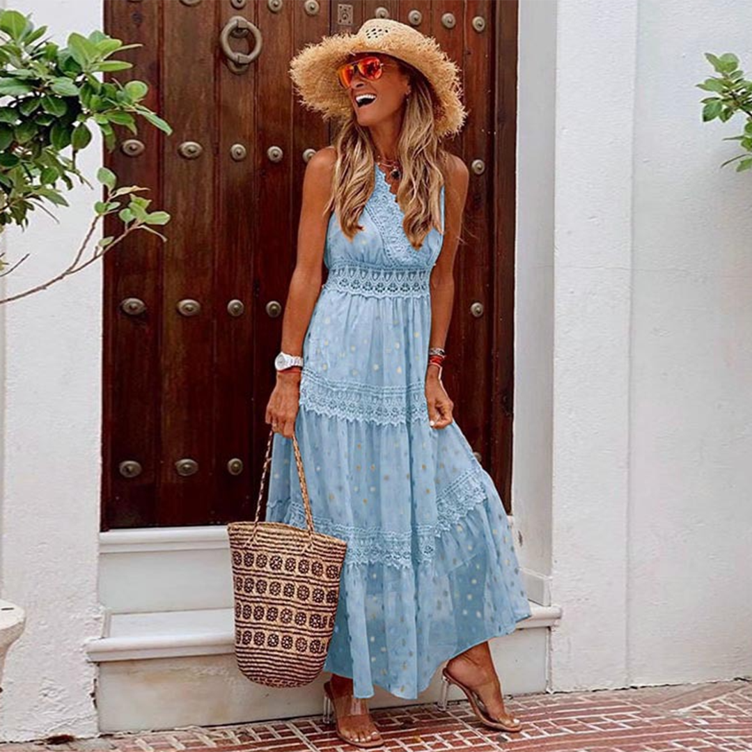 LeRoxy | Maxi Jurk voor Dames | Stijlvolle en Comfortabele Zomerjurk