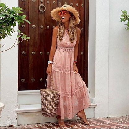 LeRoxy | Maxi Jurk voor Dames | Stijlvolle en Comfortabele Zomerjurk