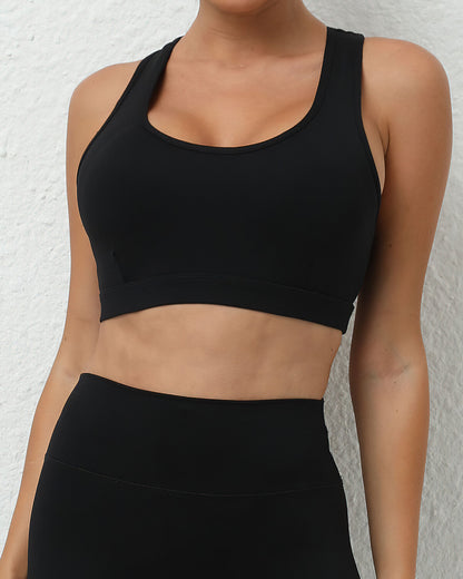 LeRoxy | Seamless  Sportbeha Dames | Zwart | Comfortabele & Ondersteunende Sports Bra