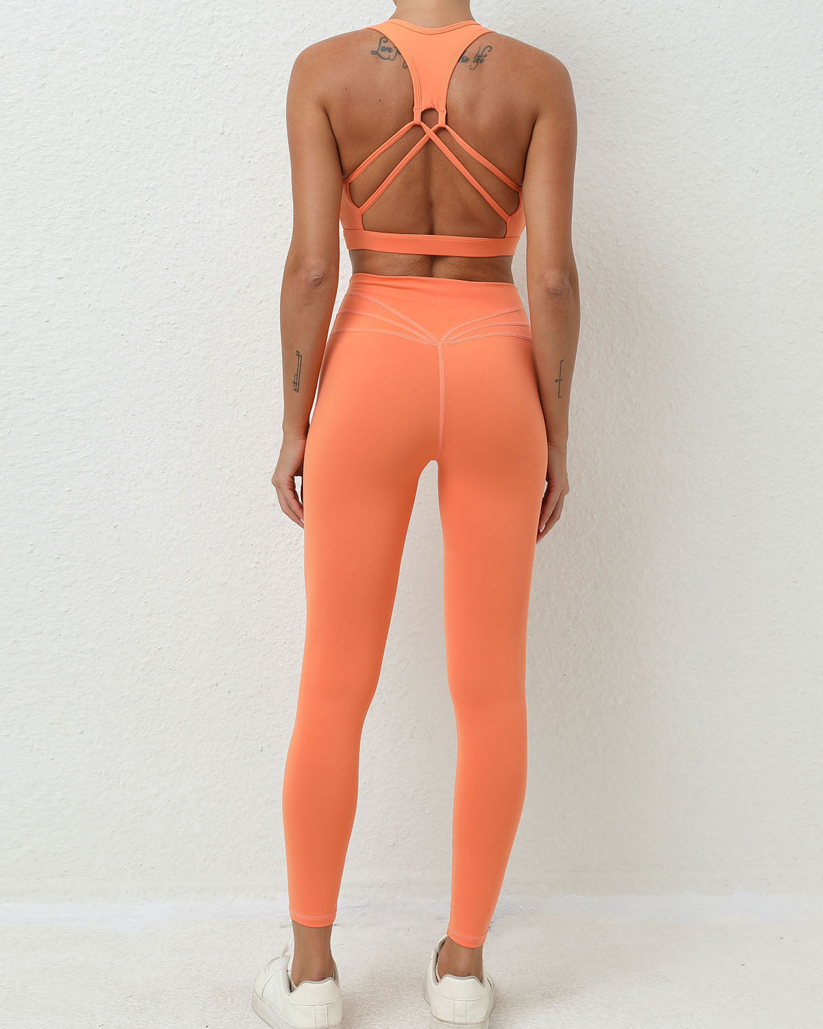 LeRoxy | Sport BH | Oranje | Comfortabele en Steunende Sportbeha voor Dames