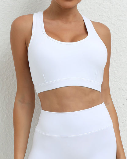 LeRoxy | Sport-BH | Wit | Comfortabele en Steunvolle Sportbeha voor Dames