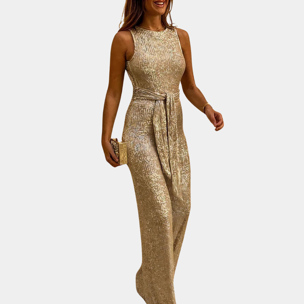 LeRoxy | Glitter Jumpsuit | Feestelijke Damesoutfit