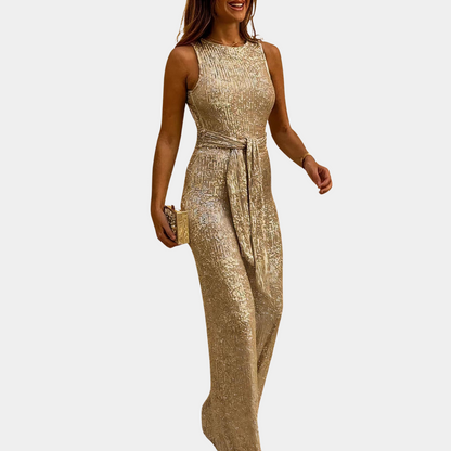 LeRoxy | Glitter Jumpsuit | Feestelijke Damesoutfit