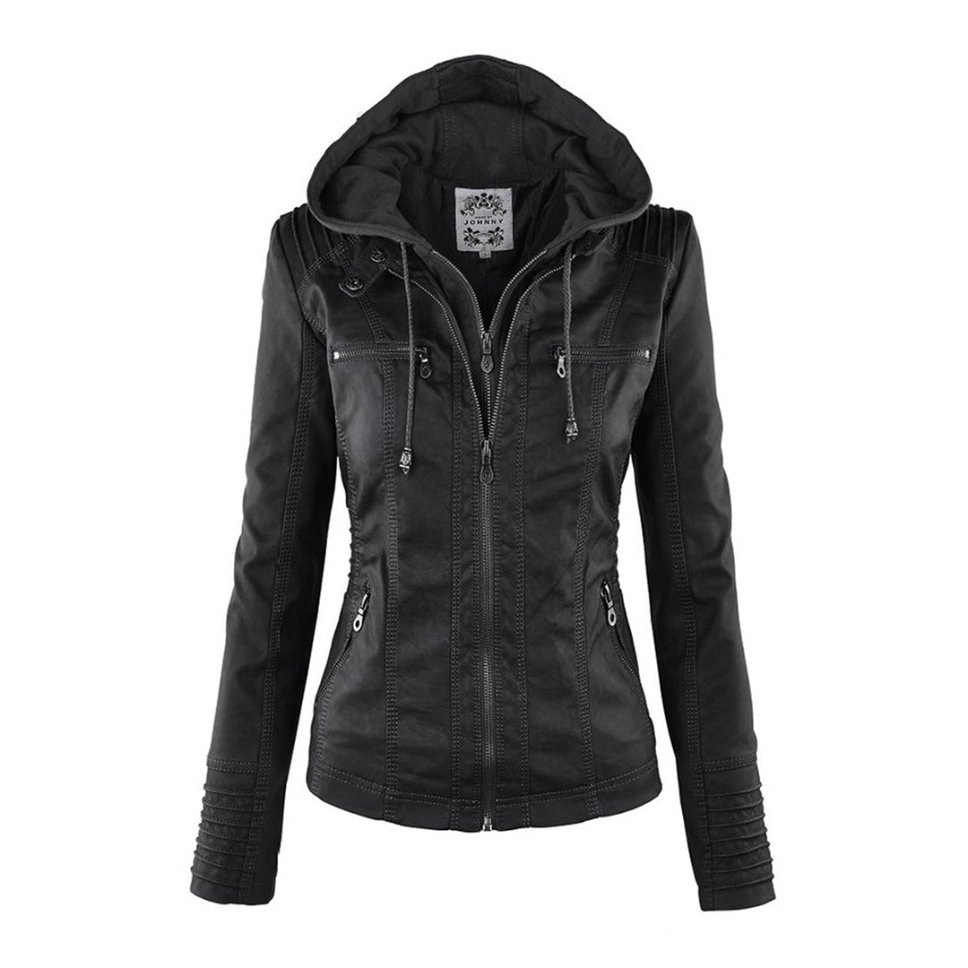 LeRoxy | Leren Zomerjas voor Dames | Stijlvolle en Comfortabele Leren Jas voor de Zomer