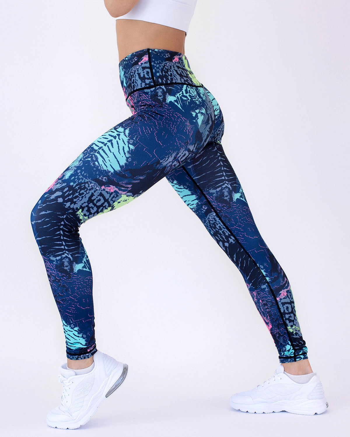 LeRoxy | Abstract Leggings | Kunstzinnige Leggings voor Stijl en Comfort | Mode Accessoires