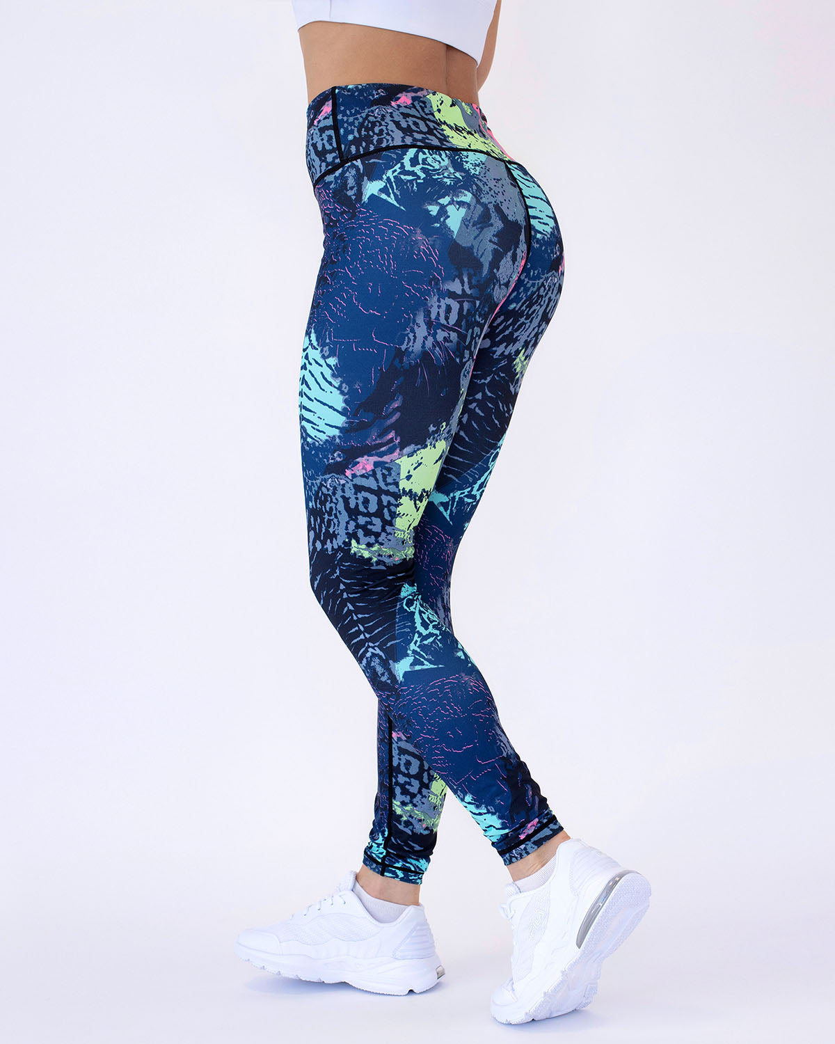 LeRoxy | Abstract Leggings | Kunstzinnige Leggings voor Stijl en Comfort | Mode Accessoires