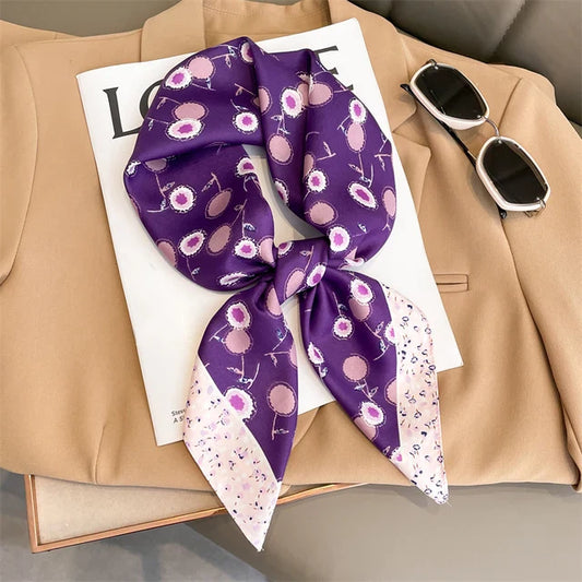 LeRoxy | Zijden Sjaal | Luxe Handgemaakte Dames Sjaal van 100% Zijde
