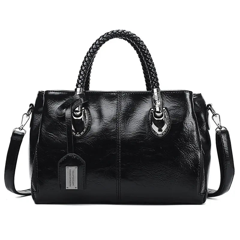 LeRoxy | LuxeLeather | Leren Tas | Grote Inhoud en Stijlvolle Dameshandtas