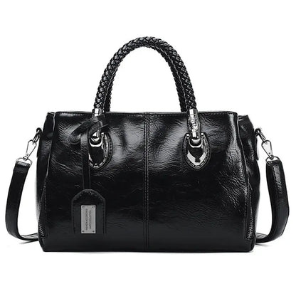 LeRoxy | LuxeLeather | Leren Tas | Grote Inhoud en Stijlvolle Dameshandtas