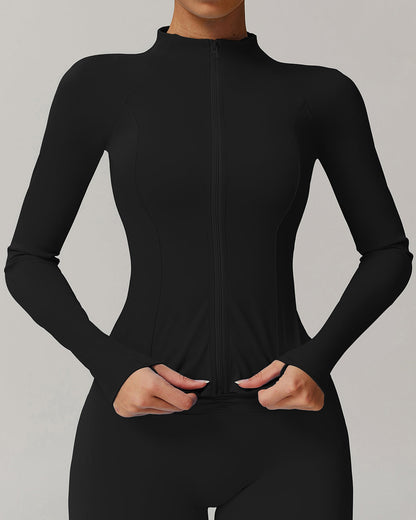 LeRoxy | Sportjack voor Dames | Lichtgewicht Zwart Sportkledingjack