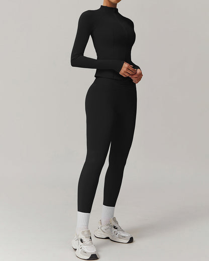 LeRoxy | Sportjack voor Dames | Lichtgewicht Zwart Sportkledingjack