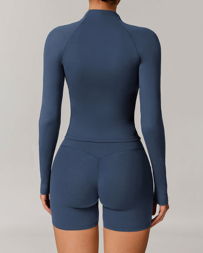 LeRoxy | Sportjack voor Vrouwen | Lichtgewicht Navy Trainingsjack