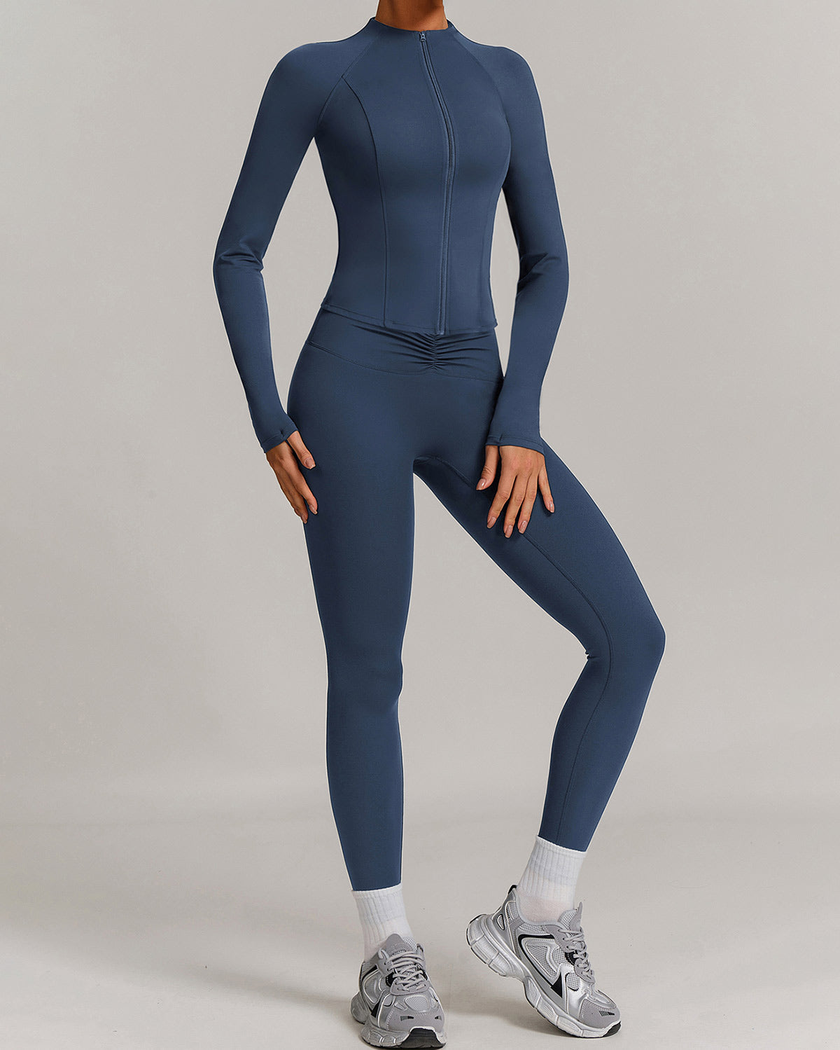 LeRoxy | Sportjack voor Vrouwen | Lichtgewicht Navy Trainingsjack