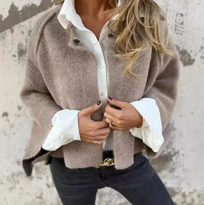 LeRoxy | Oversized Gebreide Cardigan met Knoopsluiting | Comfortabele Dames Vest