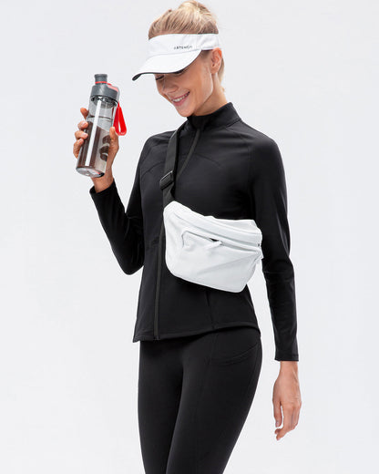 LeRoxy | Atletiekjack | Zwart | Stijlvolle & Comfortabele Sportkleding