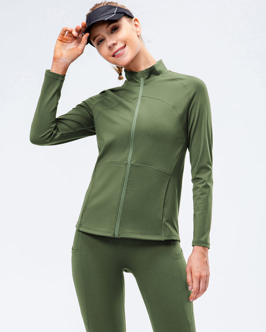 LeRoxy | Athletic Jacket | Groen | Stijlvolle & Comfortabele Sportjas