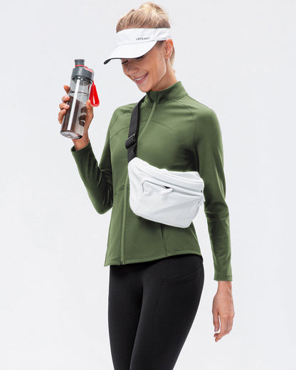 LeRoxy | Athletic Jacket | Groen | Stijlvolle & Comfortabele Sportjas