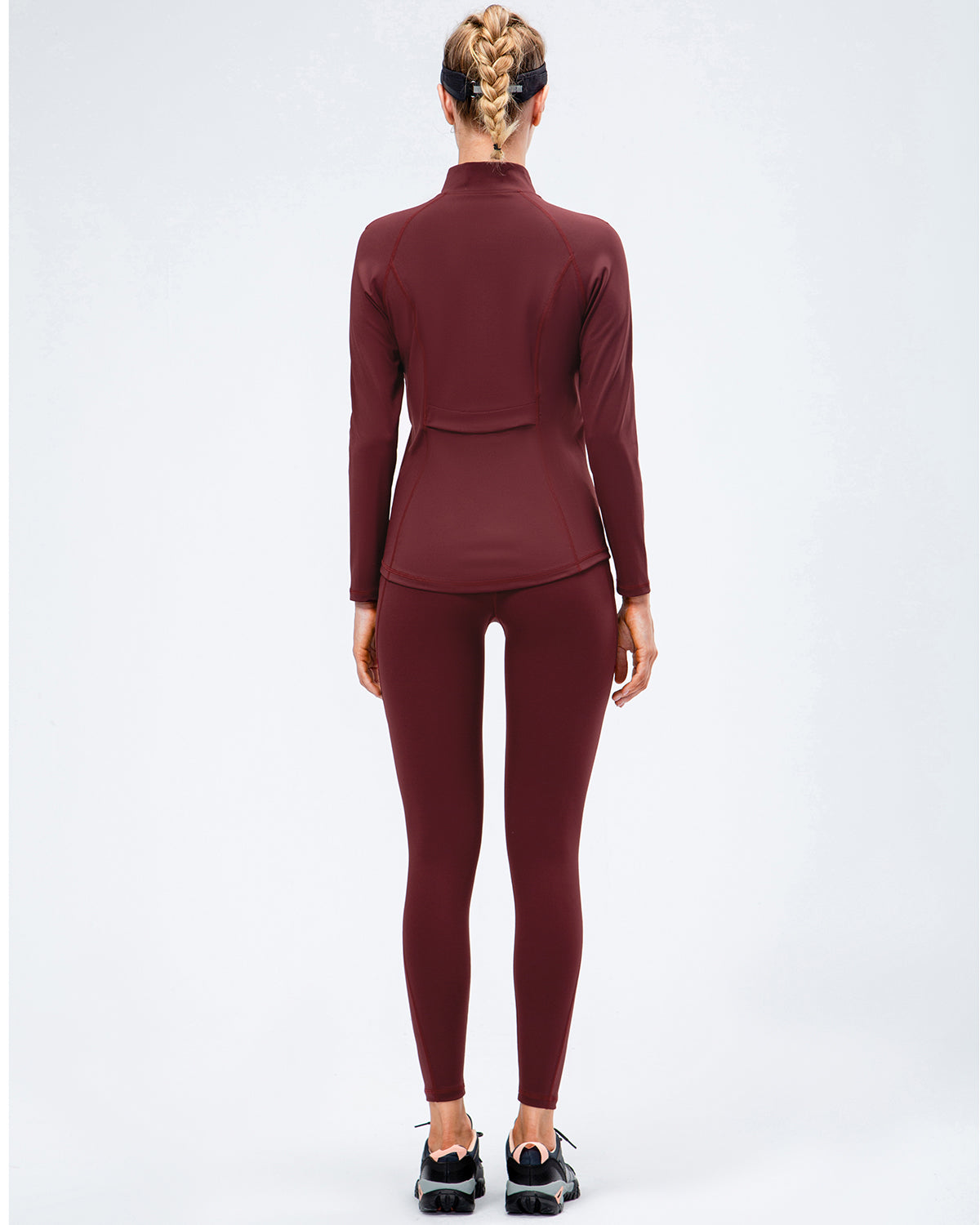 LeRoxy | Vrouwen Sportjack met Rits | Rood | Lichtgewicht Sportkleding
