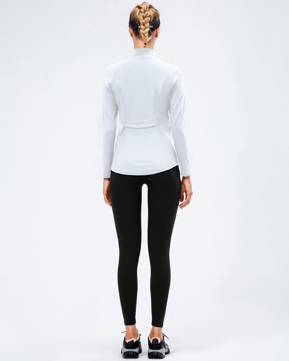 LeRoxy | Atletiekjas | Wit | Premium Fitness & Activewear Jas