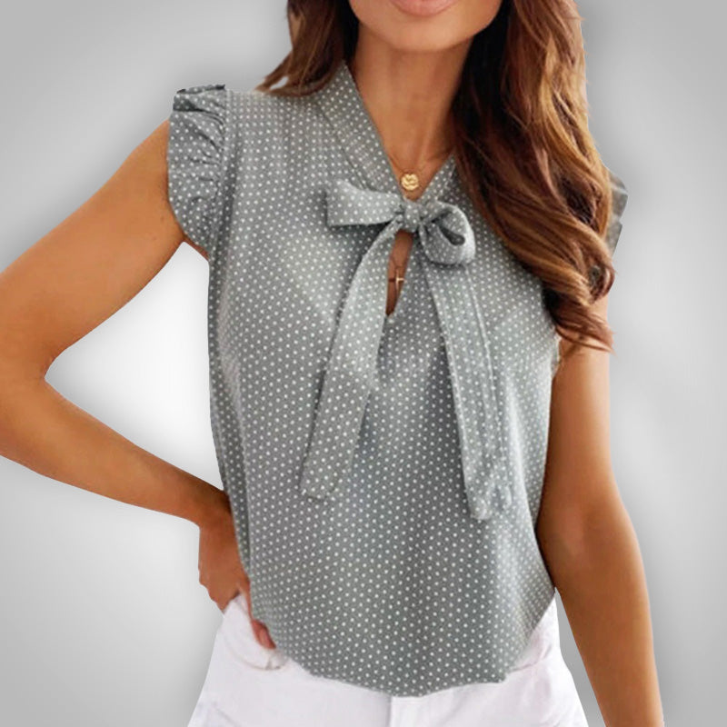 LeRoxy | Blouse met Vlinderprint voor Dames | Trendy Zomer Mode 2025