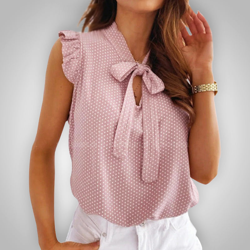 LeRoxy | Blouse met Vlinderprint voor Dames | Trendy Zomer Mode 2025