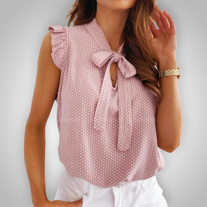 LeRoxy | Blouse met Vlinderprint voor Dames | Trendy Zomer Mode 2025