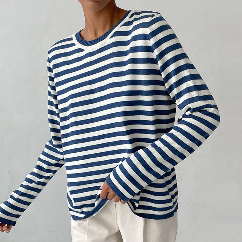 LeRoxy | Gestreept T-Shirt met Lange Mouwen | Stijlvol & Comfortabel voor Vrouwen