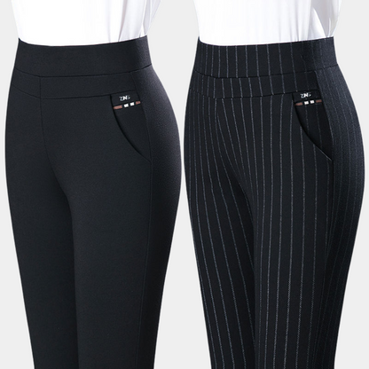 LeRoxy - Stretch broek met hoge taille