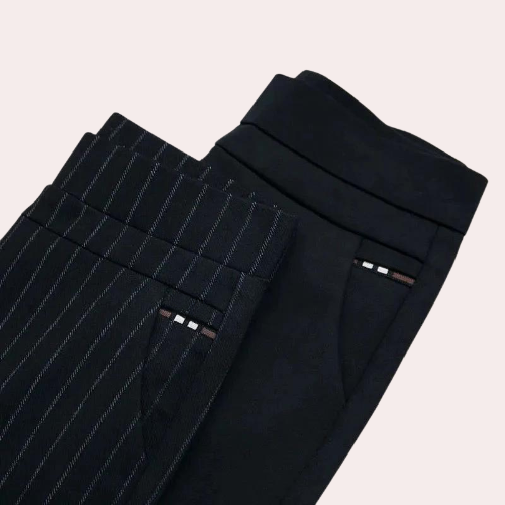 LeRoxy - Stretch broek met hoge taille