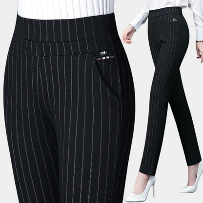 LeRoxy - Stretch broek met hoge taille