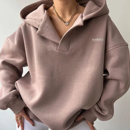 LeRoxy | Maria Oversized Hoodie van Katoen | Comfortabele Unisex Trui
