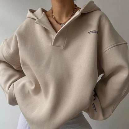 LeRoxy | Maria Oversized Hoodie van Katoen | Comfortabele Unisex Trui
