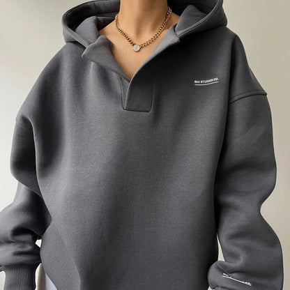 LeRoxy | Maria Oversized Hoodie van Katoen | Comfortabele Unisex Trui