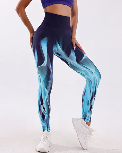 LeRoxy | Seamless Scrunch Leggings | Blaze | Stijlvolle en Comfortabele Legging voor Jouw Workout