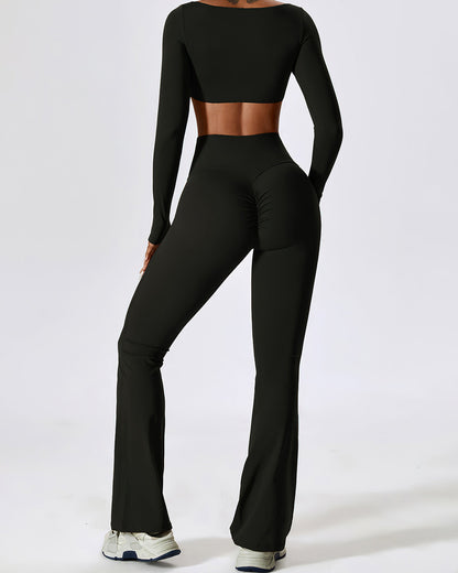 LeRoxy | Dames Long Sleeve Shirt | Zwart | Comfortabele Lange Mouwen