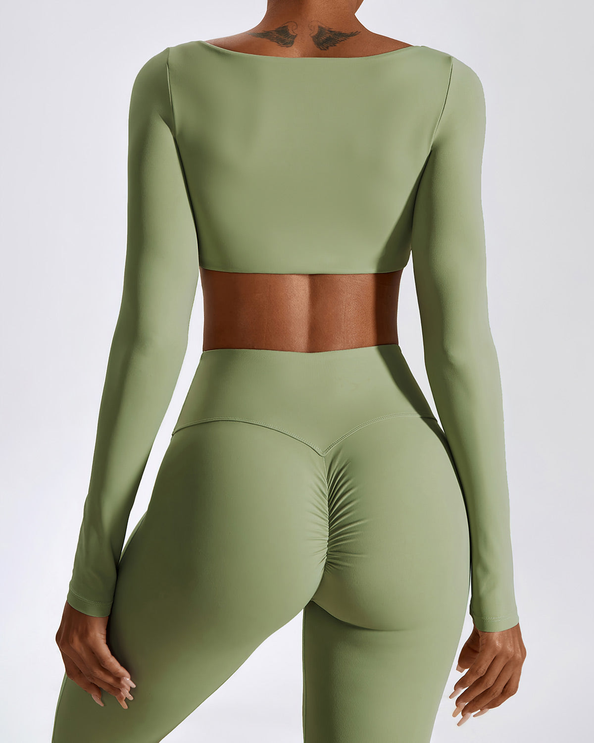LeRoxy | Longsleeve Dames Top met Lange Mouwen | Groen