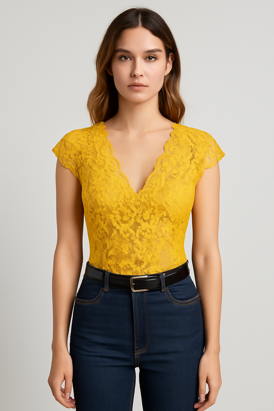 LeRoxy | Elegante Mouwloze V-hals Top | Stijlvol en Comfortabel