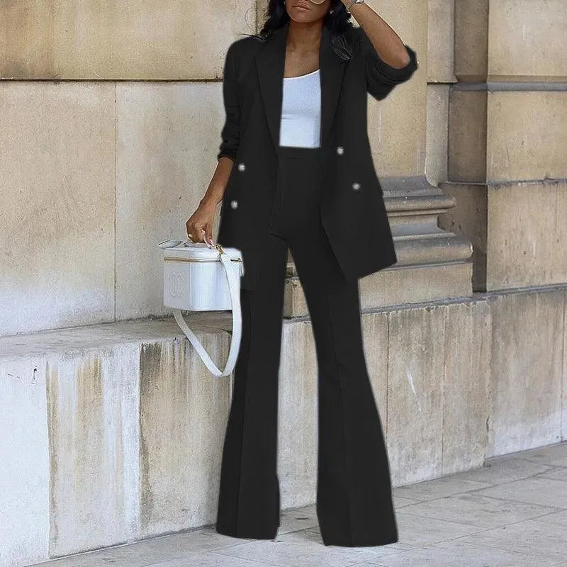 LeRoxy | Damesblazer met Dubbele Knopen | Elegante Getailleerde Pasvorm