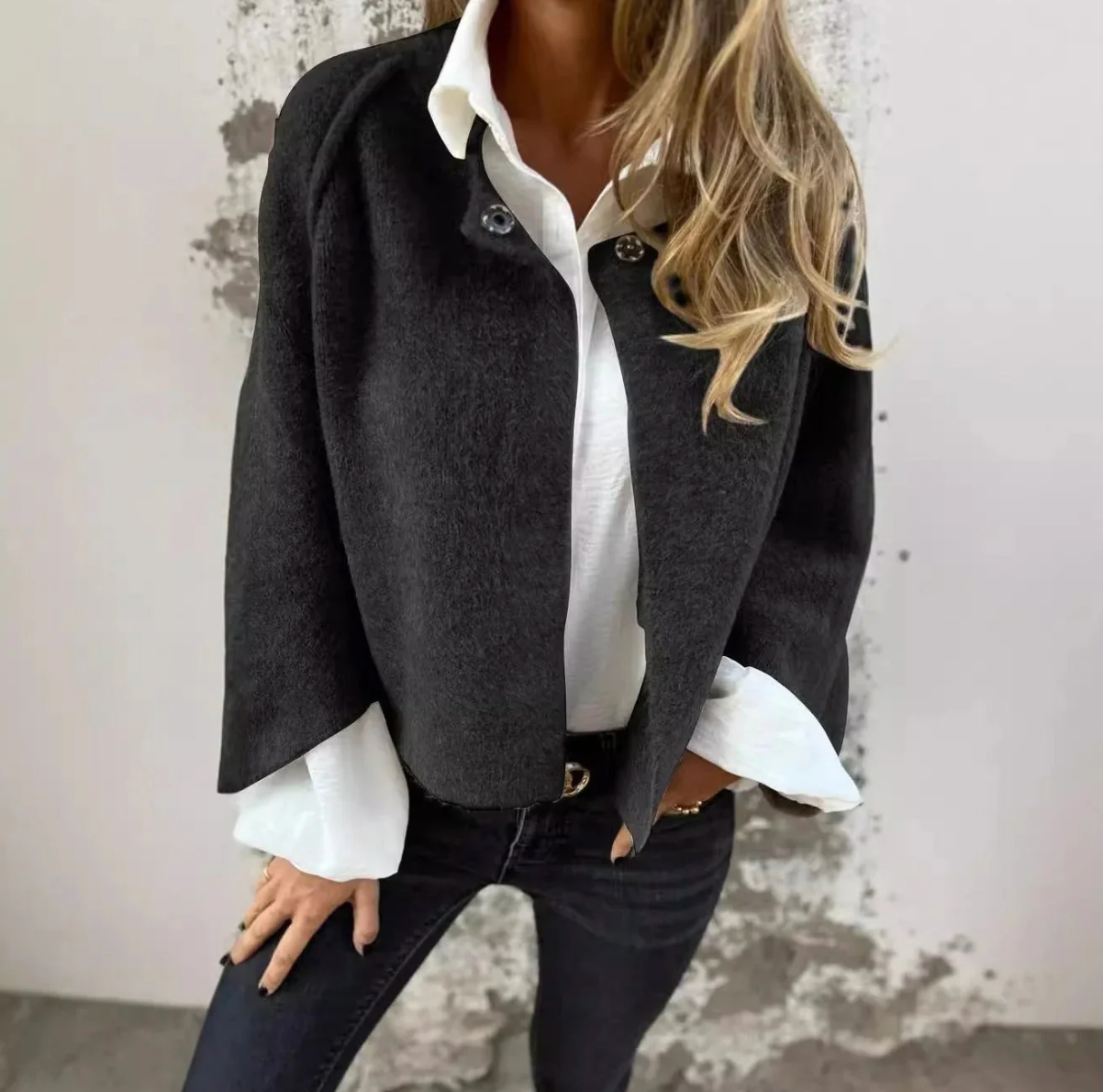 LeRoxy | Oversized Gebreide Cardigan met Knoopsluiting | Comfortabele Dames Vest