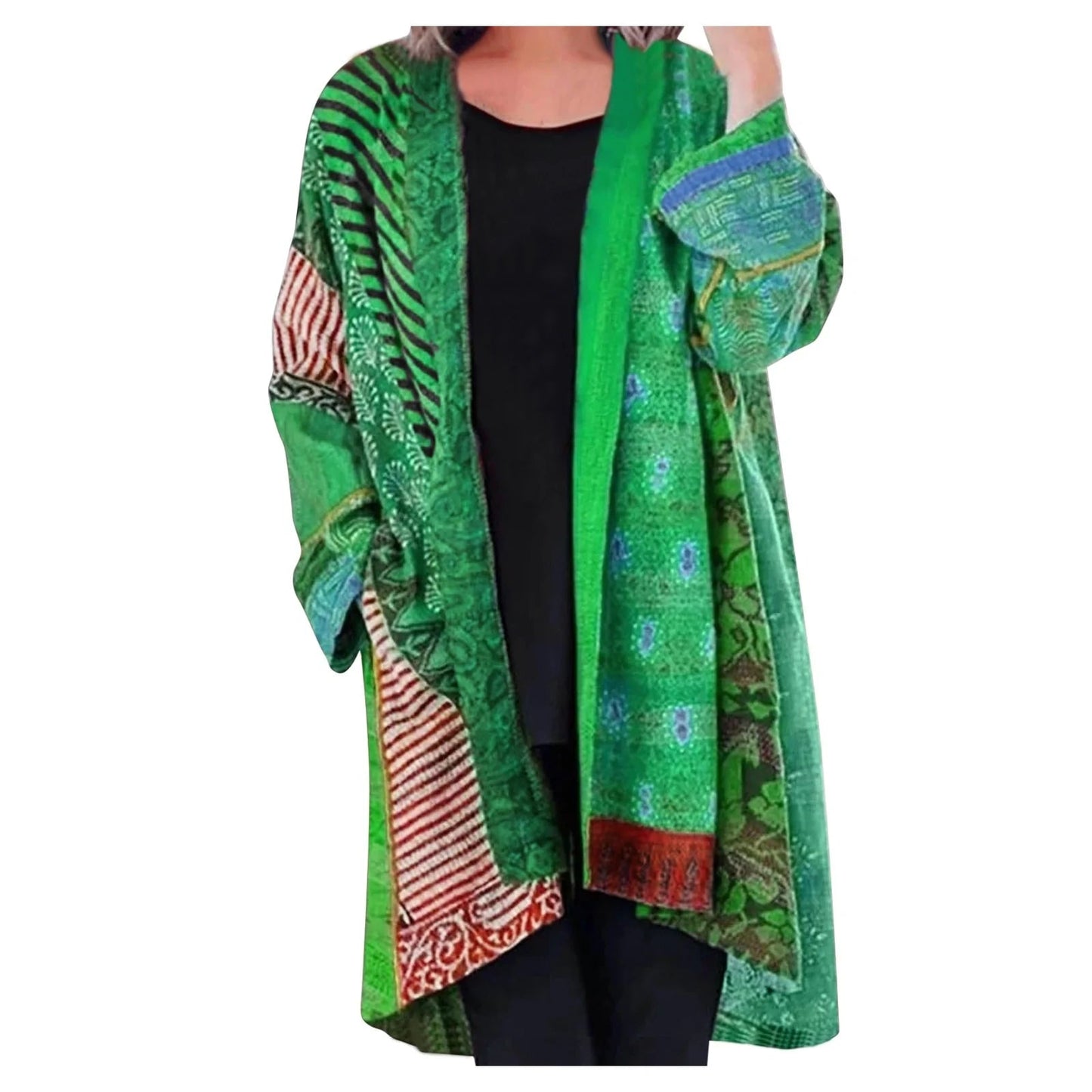 LeRoxy | Lange Mouw Vintage Zomertrui | Comfortabele Damestrui voor Zomer