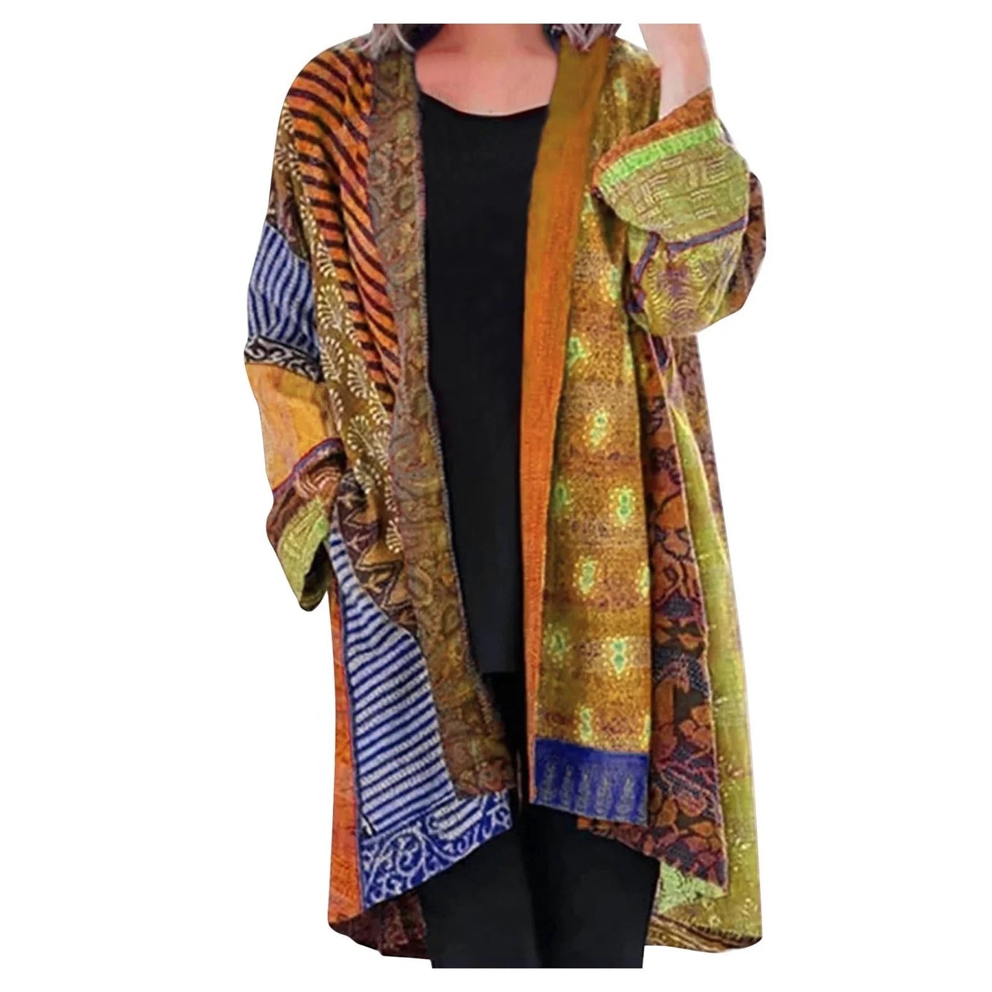LeRoxy | Lange Mouw Vintage Zomertrui | Comfortabele Damestrui voor Zomer