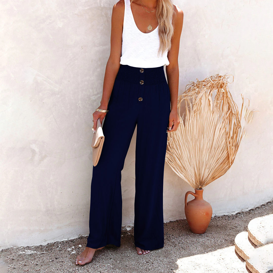 LeRoxy Broek met Hoge Taille – Trendy en Comfortabel voor Elke Gelegenheid