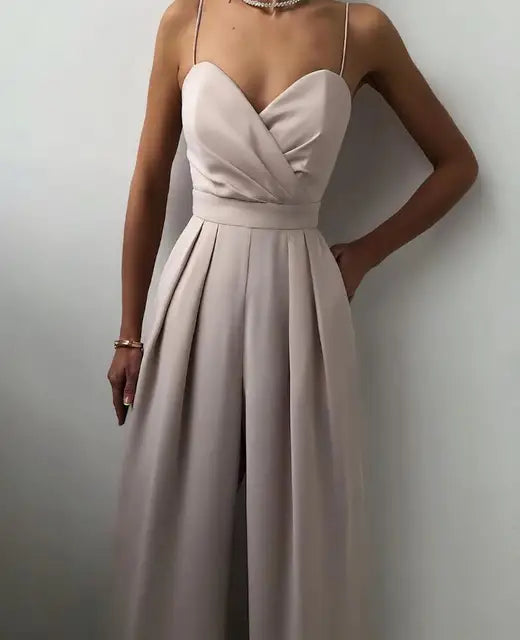 LeRoxy | Stijlvolle LeRoxy Mouwloze Klassieke Jumpsuit voor een Elegante Look