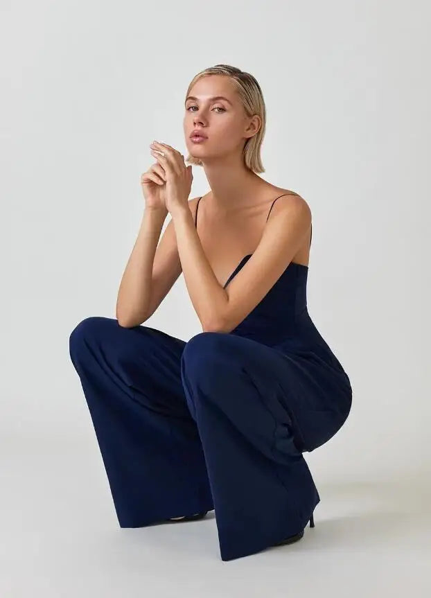 LeRoxy | Stijlvolle LeRoxy Mouwloze Klassieke Jumpsuit voor een Elegante Look