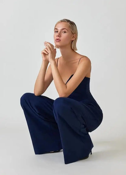 LeRoxy | Stijlvolle LeRoxy Mouwloze Klassieke Jumpsuit voor een Elegante Look