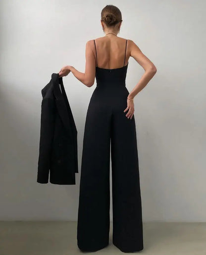 LeRoxy | Stijlvolle LeRoxy Mouwloze Klassieke Jumpsuit voor een Elegante Look