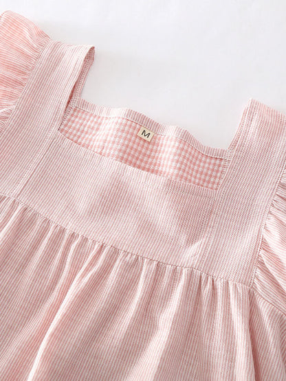 LeRoxy | Elegante Dames Pyjama Set met Geruit Design | Comfortabele & Stijlvolle Nachtkleding